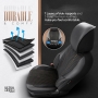Autostoelhoezenset Advanced zwart-oker geel (complete set)
