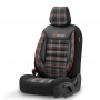 Autostoelhoezenset GTI Sports zwart-rood (complete set)