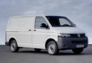 Pasvorm stoelhoezen set (stoel en stoel) Volkswagen Transporter T5 2003 t/m 2015 - Kunst leer / stof met GTI ruitpatroon