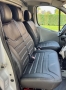 Pasvorm stoelhoezen set (stoel en duobank) Renault Trafic / Opel Vivaro / Nissan Primastar 2001 t/m 2014 - Kunstleer zwart