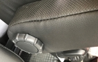 Pasvorm autostoelhoezen (3 zits) Renault Trafic / Fiat Talento / Nissan NV300 /Primastar2014-heden / Opel Vivaro (B) 2014-2019 (bijrijdersbank zonder split met 2 losse hoofdsteunen) - Kunst leer zwart
