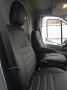 Pasvorm stoelhoezen set (stoel en stoel) Ford Transit 2014-heden - Kunstleer zwart
