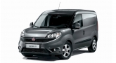 Pasvorm stoelhoezen set (stoel en duobank) Fiat Doblo 2010 t/m 2022 / Opel Combo 2012 t/m 2018 - Kunstleer zwart