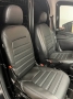 Pasvorm autostoelhoezenset Citroen Nemo / Peugeot Bipper / Fiat Fiorino (met klapstoel rechts) 2008-heden - Kunstleer zwart