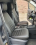 Pasvorm stoelhoezen set Volkswagen Caddy 2020-heden / Ford Transit/Tourneo Connect 2022-heden - Kunst leer zwart
