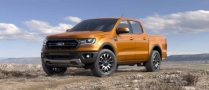Pasvorm stoelhoezen set Ford Ranger 2012-heden (5 persoons dubbel cabine) - Skai leer zwart