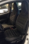 Pasvorm stoelhoezen set Toyota Aygo / Peugeot 108 / Citroen C1 - 2014 t/m 2022 - Kunstleer zwart