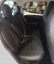 Pasvorm stoelhoezen set Toyota Aygo / Peugeot 108 / Citroen C1 - 2014 t/m 2022 - Kunstleer zwart
