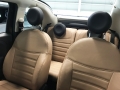 Pasvorm stoelhoezen set Fiat 500 - 2007 t/m heden (versie met isofix in achterbank, niet zichtbaar) - Skai leer beige