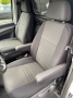 Pasvorm stoelhoezen set (stoel en stoel) Mercedes Vito (639) 2003 t/m 2014 - Stof  zwart