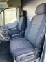 Pasvorm stoelhoezenset (stoel en stoel) Mercedes Sprinter 2006-2018 / Volkswagen Crafter 2006-2016 - Stof zwart