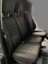 Pasvorm stoelhoezen set (stoel en duobank) Mercedes Vito (447) 2014 t/m heden - Stof zwart