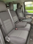 Pasvorm stoelhoezen set (stoel en duobank) Ford Transit Custom 2012 t/m heden - Stof zwart