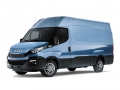 Pasvorm autostoelhoezenset (stoel en stoel) voor Iveco Daily 2014 t/m heden - Stof zwart