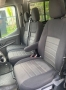 Pasvorm stoelhoezen set (stoel en duobank) Ford Transit 2014 t/m heden - Stof zwart