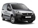 Pasvorm stoelhoezen set (stoel en stoel) Citroen Berlingo / Peugeot Partner 2008-2018 - Stof zwart