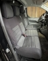 Pasvorm autostoelhoezen (stoel en duobank MET SPLIT IN ZITTING) Citroen Jumpy / Peugeot Expert / Toyota Proace 2016-heden / Opel Vivaro (C) 2019-heden / Fiat Scudo 2022-heden - Stof zwart