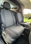 Pasvorm autostoelhoezenset Volkswagen Caddy (comfortline stoel) 2015-2020 - Stof zwart