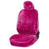 Teddy autostoelhoes Fluffy Pink universeel (voorstoel) - kleur roze