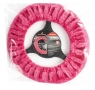 Stuurhoes Teddy fluffy pink