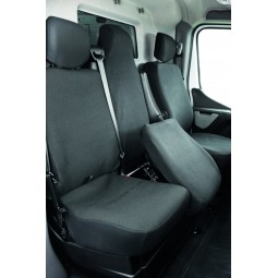 Pasvorm stoelhoezenset - Opel Movano 2010-2021 - Renault Master 2010-heden - Nissan NV400/Interstar  2010-heden - Stoel/Duobank