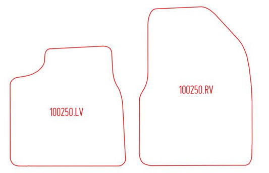 Automatten Aiways U5 (2021-Heden)