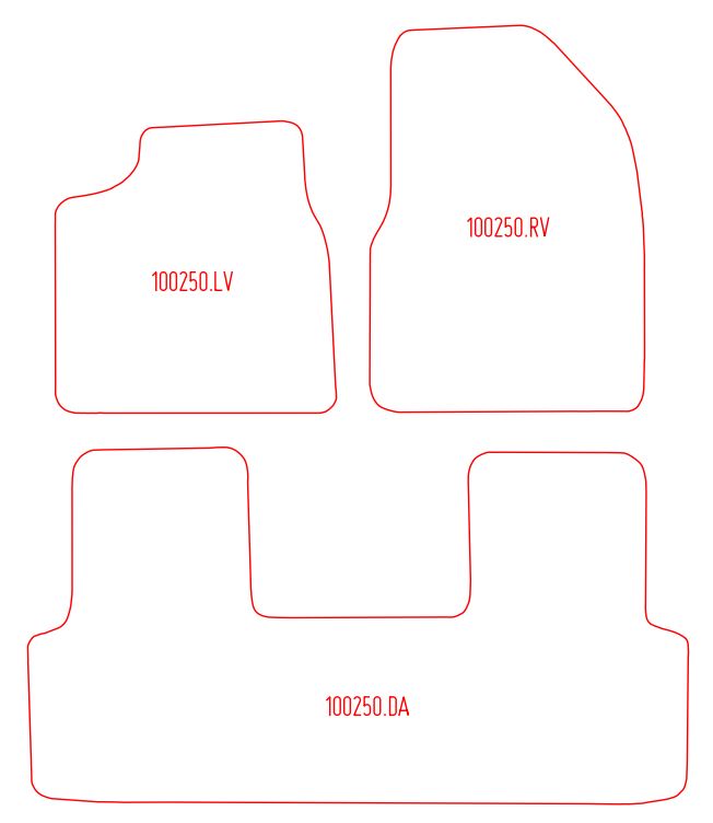 Automatten Aiways U5 (2021-Heden)