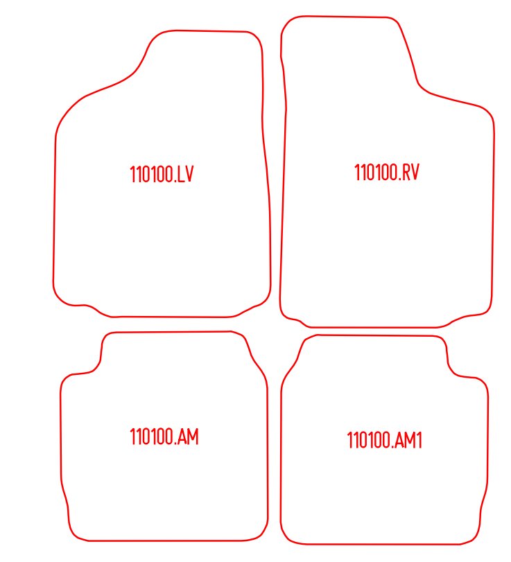 Automatten Alfa Romeo 33 hatchback / 33 stationwagon (1983-1994)