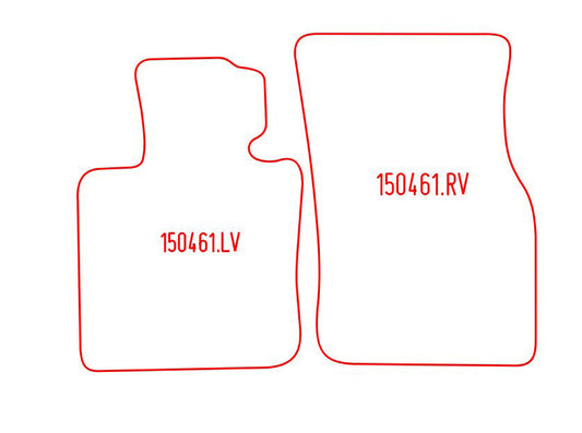 Automatten Mini Cooper C / S (F66) / One-Cooper-S-D-SD-Electric (F56) (2024-2023)