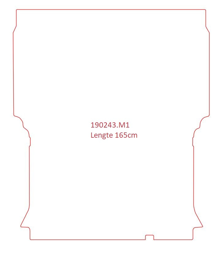 Laadvloermat Citroen Berlingo (1997-2008)