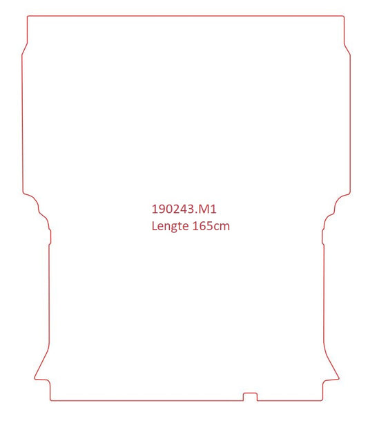 Laadvloermat Citroen Berlingo (1997-2008)