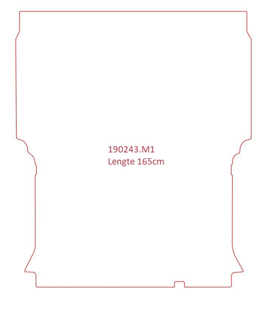 Laadvloermat Citroen Berlingo (1997-2008)