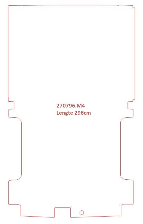 Laadvloermat Ford Transit  (2014-Heden)