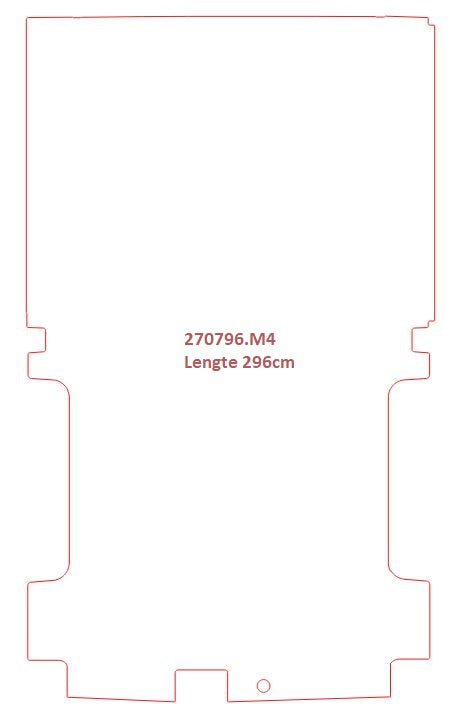 Laadvloermat Ford Transit  (2014-Heden)