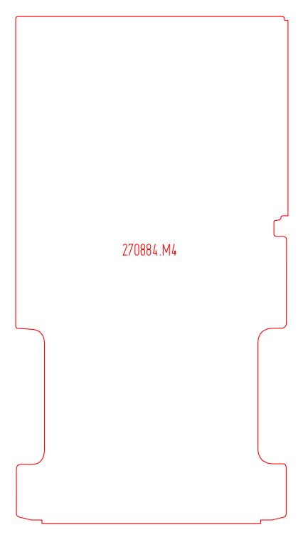 Laadvloermat Ford Transit (2006-2013)