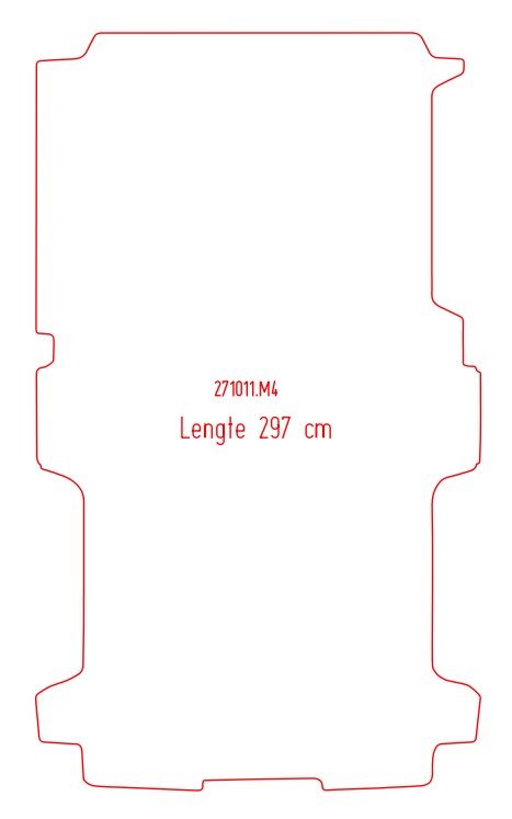 Laadvloermat Ford Transit Custom (2023-Heden)