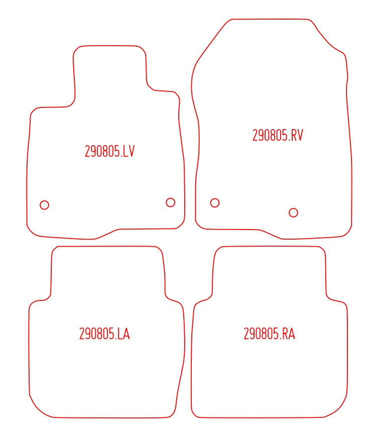 Automatten Honda CR-V (2023-Heden)
