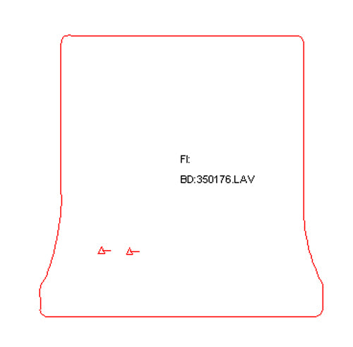 Laadvloermat Kia Joice (1999-2003)