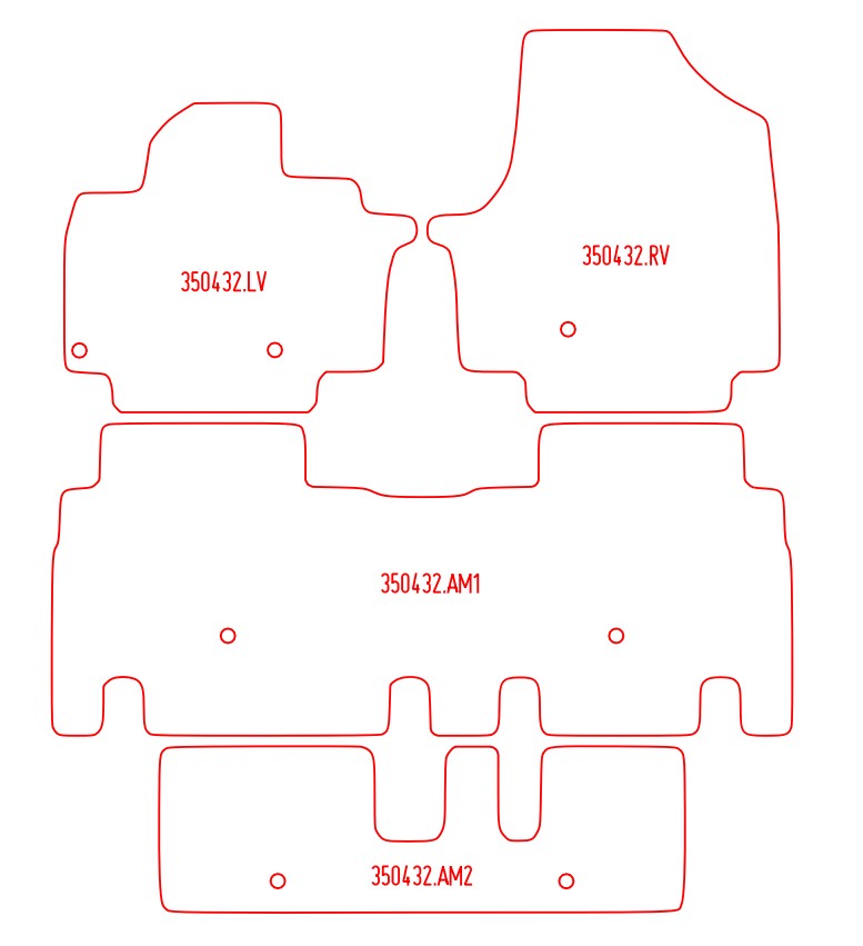Automatten Kia EV9 (2023-Heden)