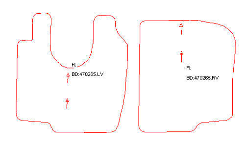 Automatten Mercedes Atego (1998-2004)