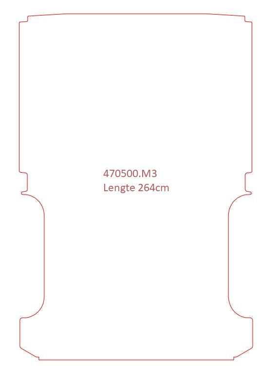 Laadvloermat Mercedes eSprinter / Sprinter (2022-Heden)
