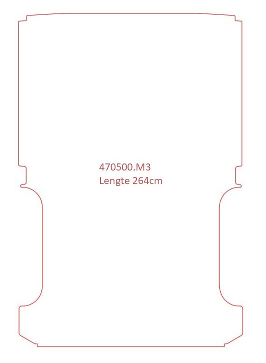 Laadvloermat Mercedes eSprinter / Sprinter (2022-Heden)