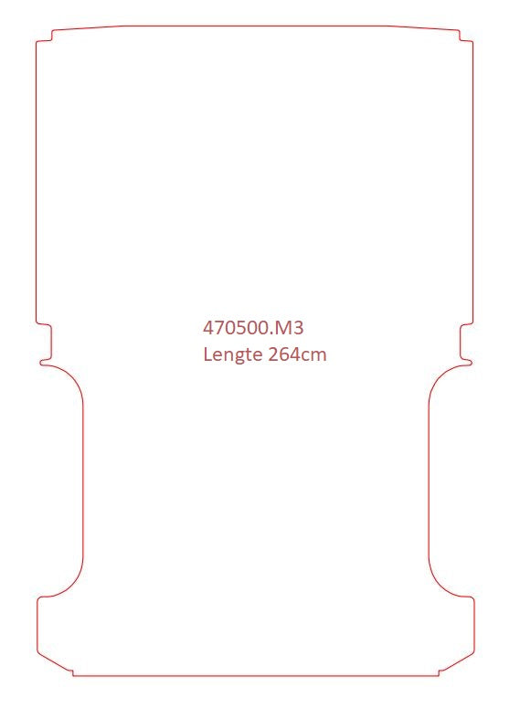 Laadvloermat Mercedes eSprinter / Sprinter (2022-Heden)