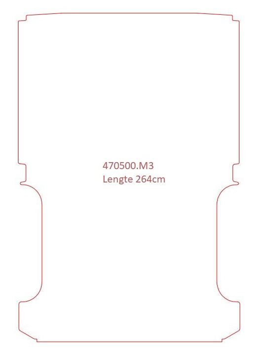 Laadvloermat Mercedes eSprinter / Sprinter (2022-Heden)