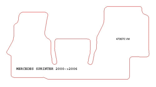 Automatten Mercedes Sprinter (2000-2006)