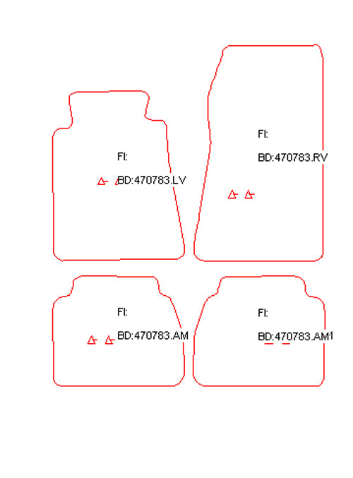 Automatten Mercedes 190-serie (W201) (1982-1993)