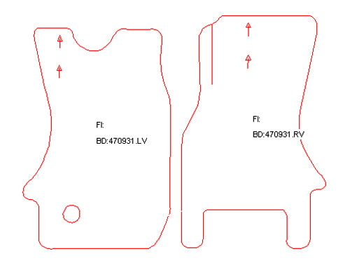 Automatten Mercedes Vario (1998-2013)