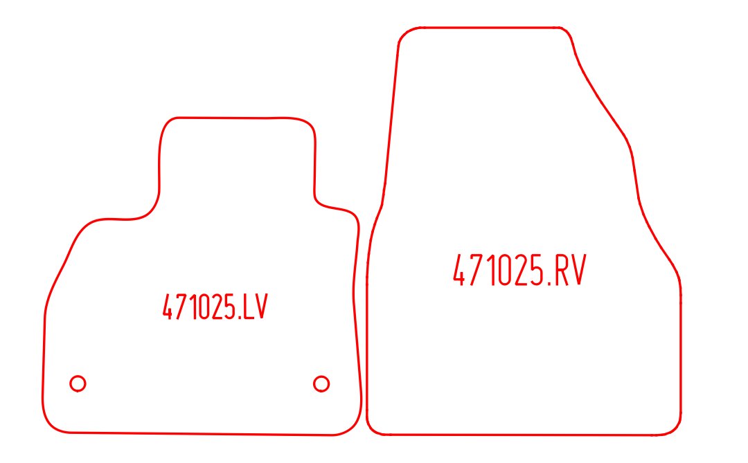 Automatten Mercedes Citan (2012-2021)