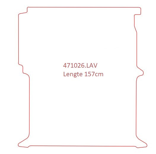 Laadvloermat Mercedes Citan (2012-2021)