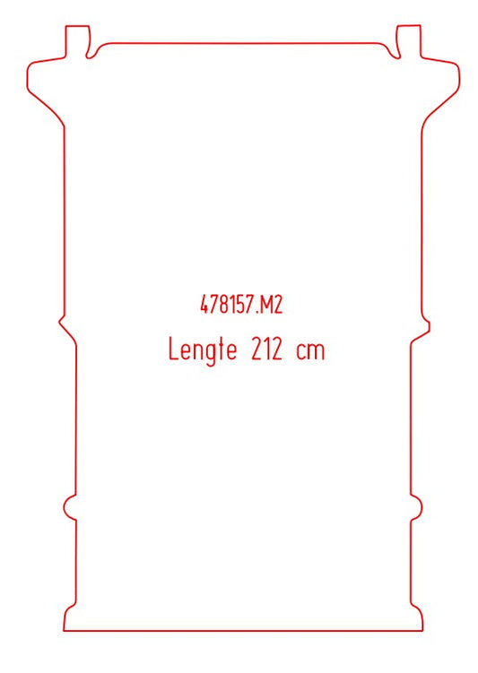 Laadvloermat Mercedes Citan (2021-Heden)